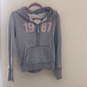 Half zip Aeropostale hoodie